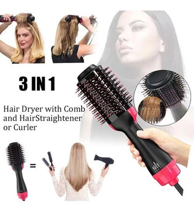 One Step Professional Curler Hair Straightener Hair Dryer Styling Tool Hot Air Brush
