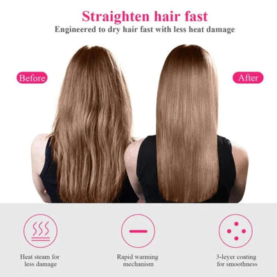 One Step Professional Curler Hair Straightener Hair Dryer Styling Tool Hot Air Brush