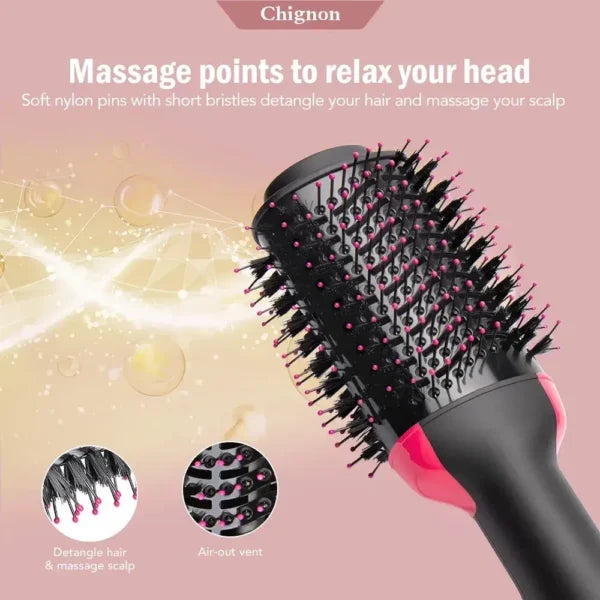 One Step Professional Curler Hair Straightener Hair Dryer Styling Tool Hot Air Brush