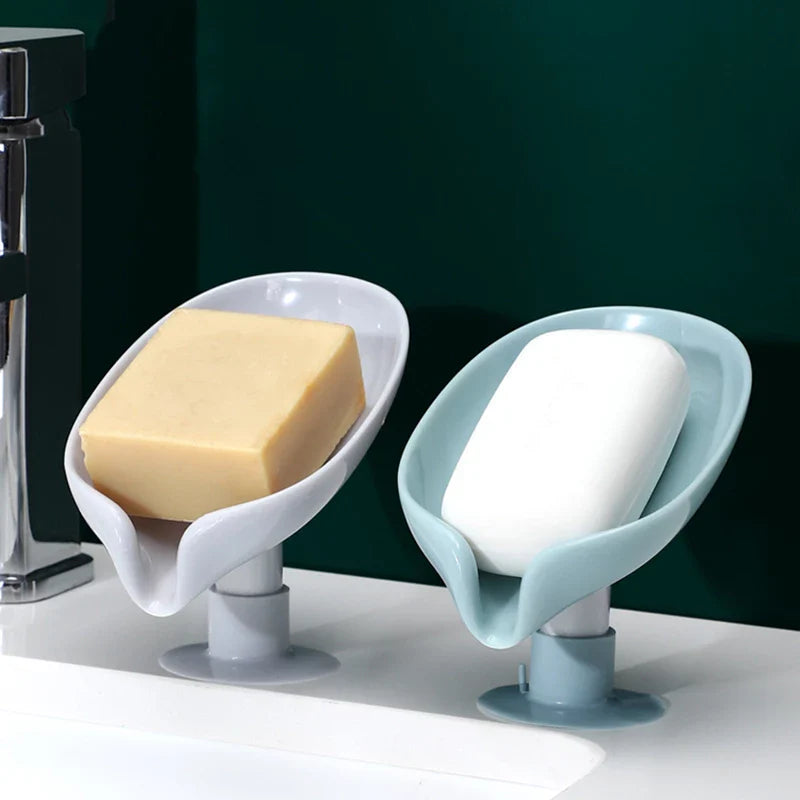 Leaf Shape Smart Soap Holder