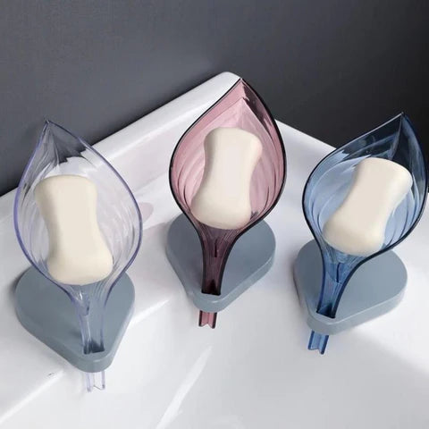 Leaf Shape Smart Soap Holder