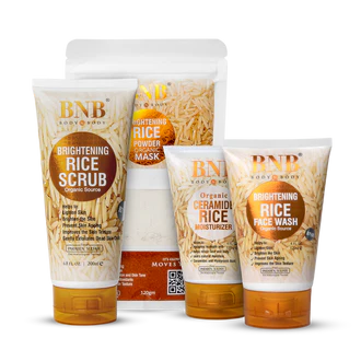BNB RICE BRIGHTENING GLOW KIT