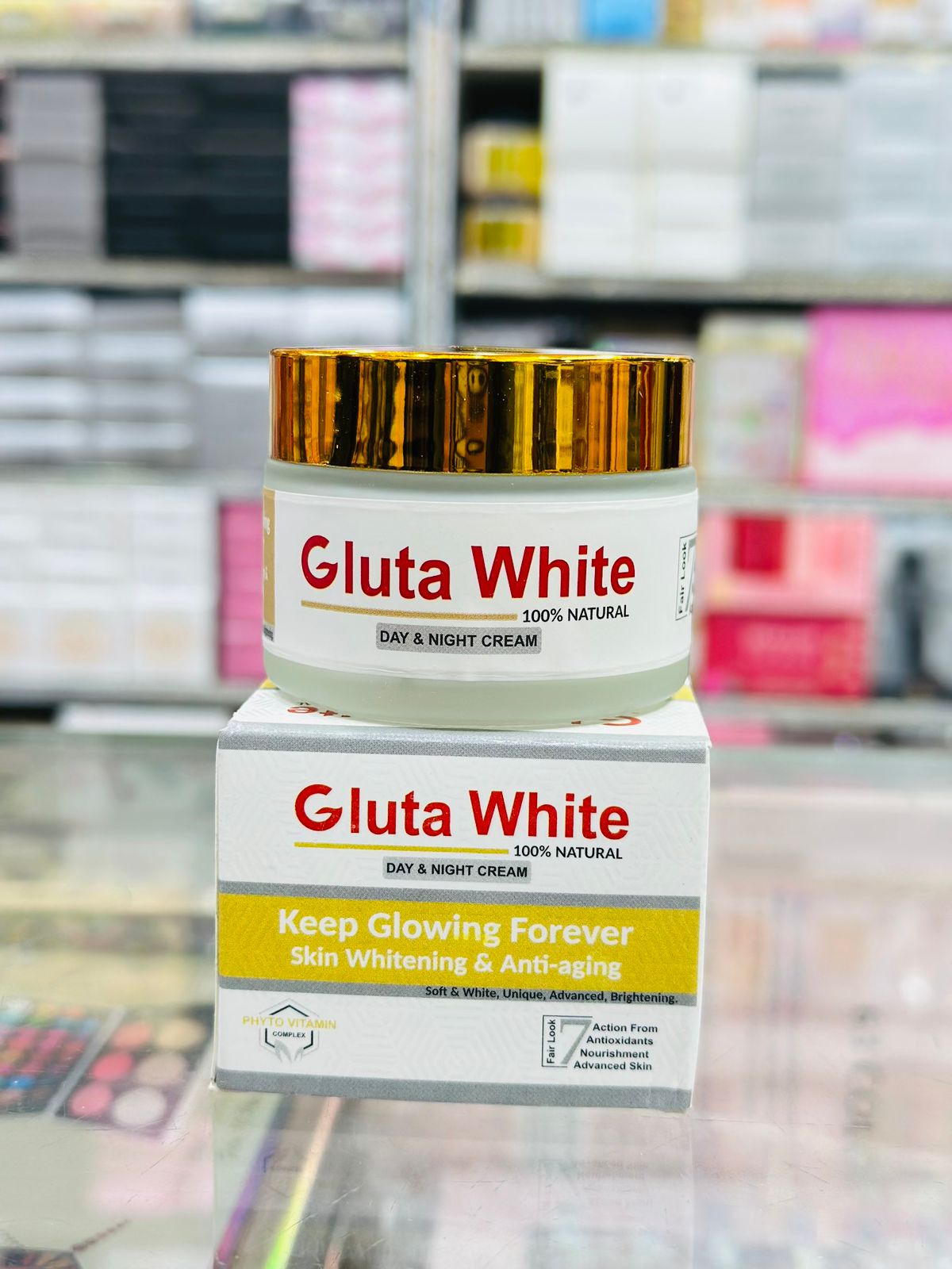 Gluta White Cream for Face Whitening & Brightening
