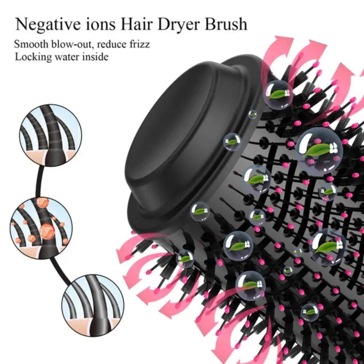 One Step Professional Curler Hair Straightener Hair Dryer Styling Tool Hot Air Brush