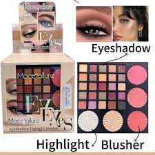 Eyes 👁👁 Shadow | Highlight | Blusher Palette 💄