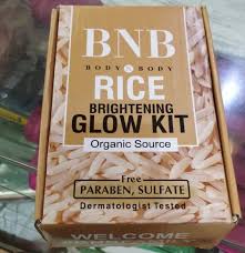 BNB RICE BRIGHTENING GLOW KIT