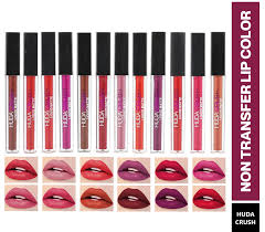HUDA BEAUTY 12 PCS Liquid Mate Lipstick Set