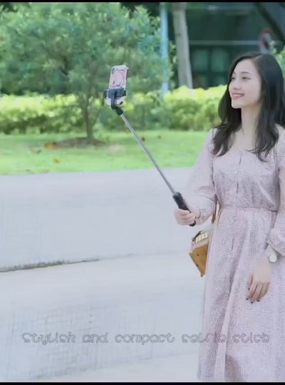 R1s Selfie Stick 🎓With Tripod | Bluetooth Foldable🕶 Selfie Rod For Phone Action Camera🎥 Iphone 📱
