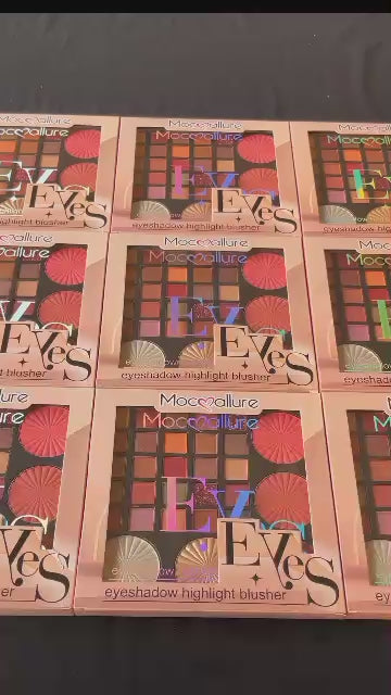 Eyes 👁👁 Shadow | Highlight | Blusher Palette 💄