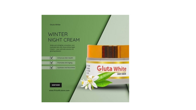 Gluta White Cream for Face Whitening & Brightening